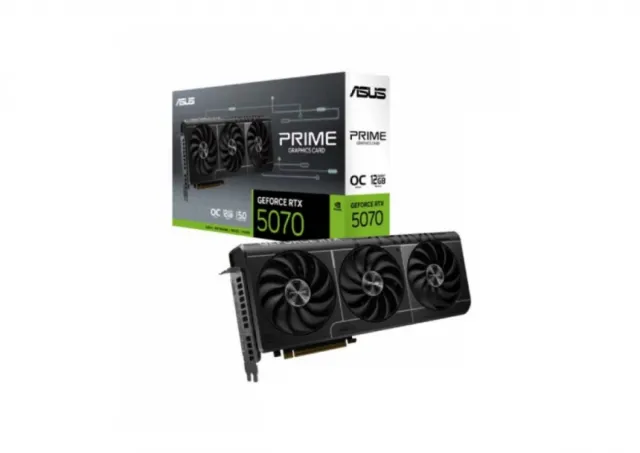 SVGA ASUS GeForce RTX 5070 Prime OC 12GB GDDR7 192bit PRIME-RTX5070-O12G