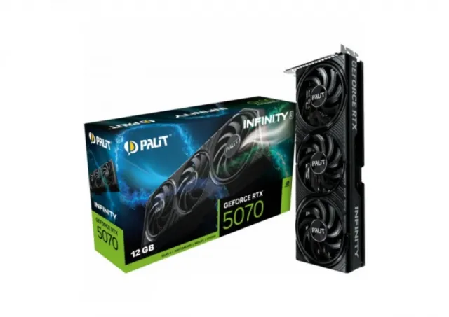 SVGA Gainward RTX 5070 Python III 12GB GDDR7 192bit, NE75070019K9-GB2050T