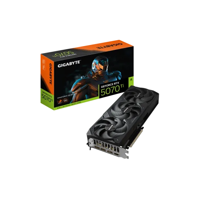 SVGA GIGABYTE RTX 5070 Ti Windforce OC 16GB GDDR7 256bitSFF, GV-N507TWF3OC-16GD
