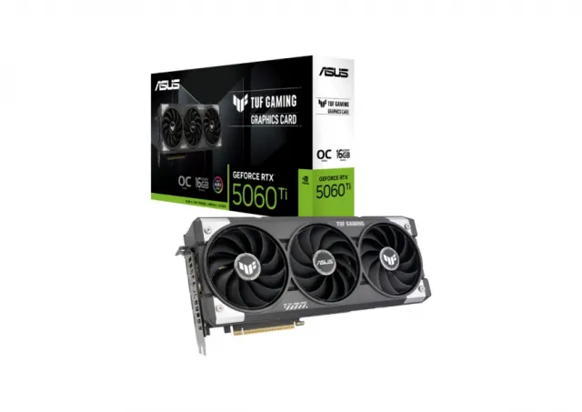 SVGA PCIE ASUS TUF-RTX5060TI-O16G-GAMING 16GB GDDR7 128-bit 