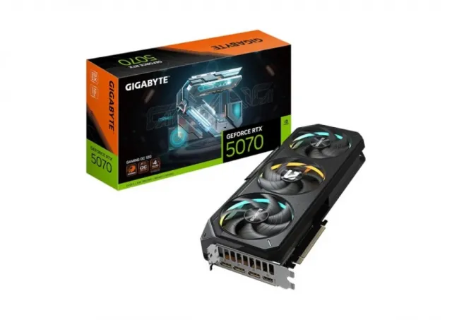 SVGA PCIE GIGABYTE GV-N5070GAMING OC-12GD GDDR7 Gaming OC 192bit crna