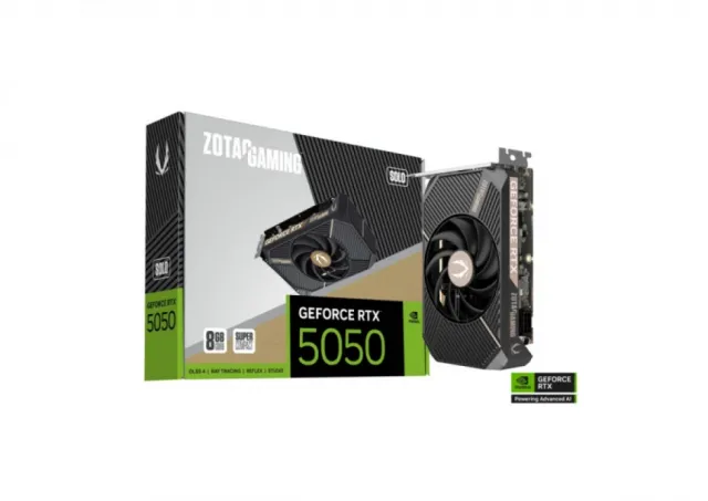 SVGA Zotac RTX 5050 Solo 8GB, ZT-B50500G-10L