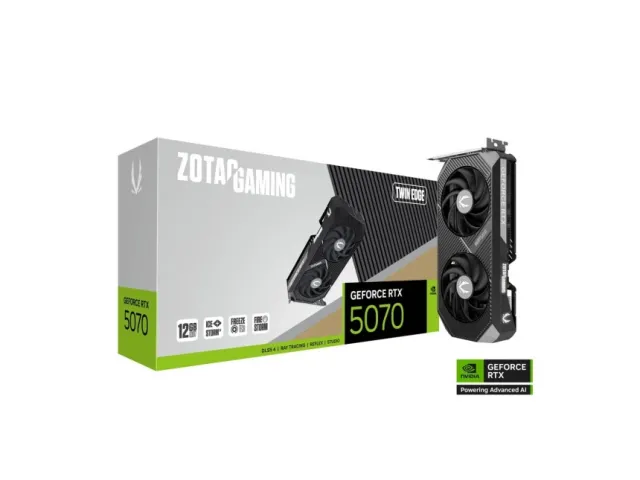 SVGA Zotac RTX 5070 Twin Edge 12GB GDDR7 192bit , ZT-B50700E-10P