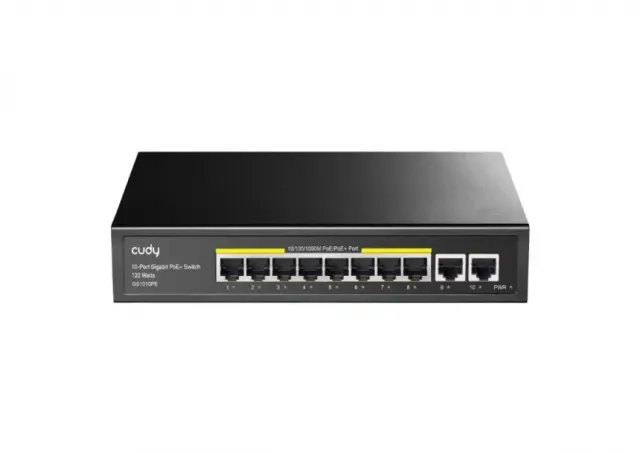 Svič 10/100/1000 10-port Cudy GS1010PE