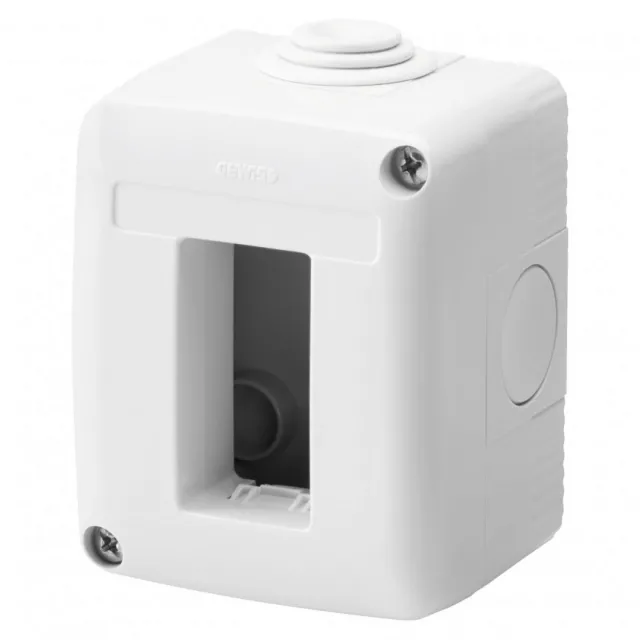 System, nadgradna kutija 1M, IP40, siva GW27001