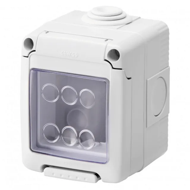 System, nadgradna kutija 2M, IP55, siva GW27042