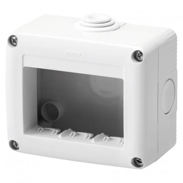 System, nadgradna kutija 3M, IP40, siva GW27003
