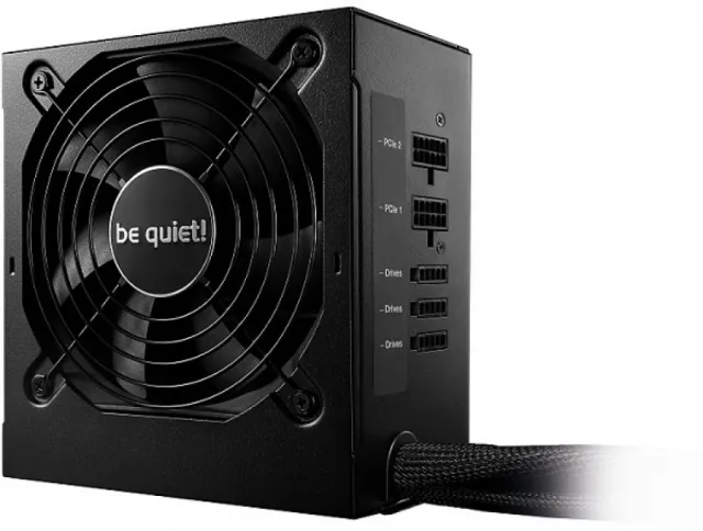 SYSTEM POWER 9 700W CM, 80 PLUS Bronze efficiency (up to 89%), DC-to-DC technology for tight voltage regulation, Temperature-controlled 120mm fan reduces system noise