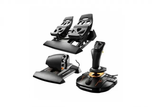 T16000M FCS Flight Pack - Joystick/Foot pedals/Fader