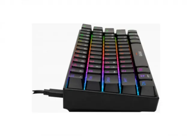 Tastatura Gamdias Hermes E3 RGB mehanička, crna, blue switch