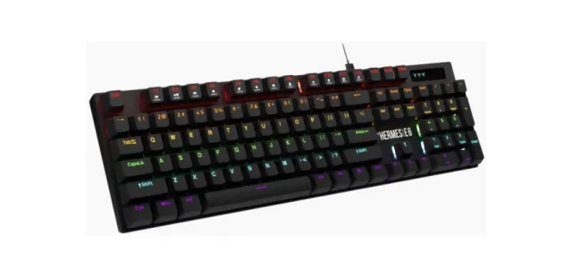 Tastatura mehanicka + miš Gamdias Hermes E6