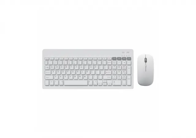 Tastatura + Mouse OKM2658 W bela