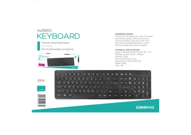 Tastatura Omega OK045BUS US