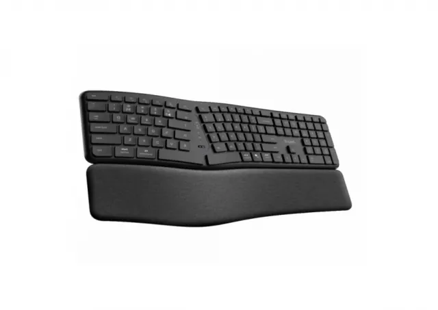 Tastatura TRUST KEYRA ERGO MULTI WRLS KEYBOARD US