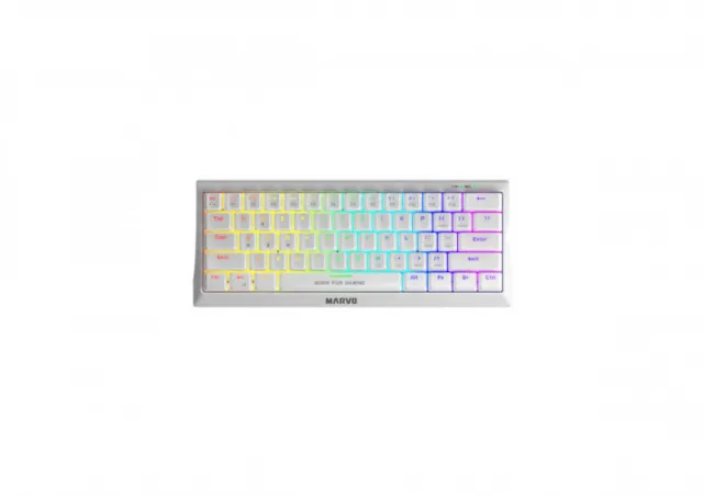 Tastatura USB MARVO KG962 WHITE B GAMING