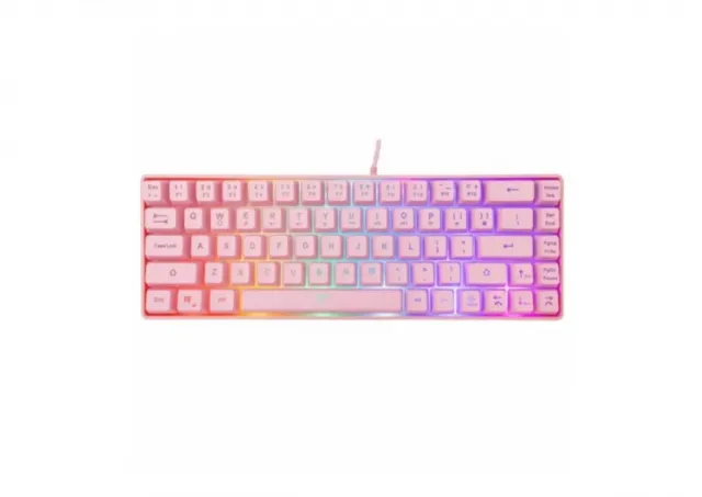 Tastatura White Shark GK 2201 Ronin US pink