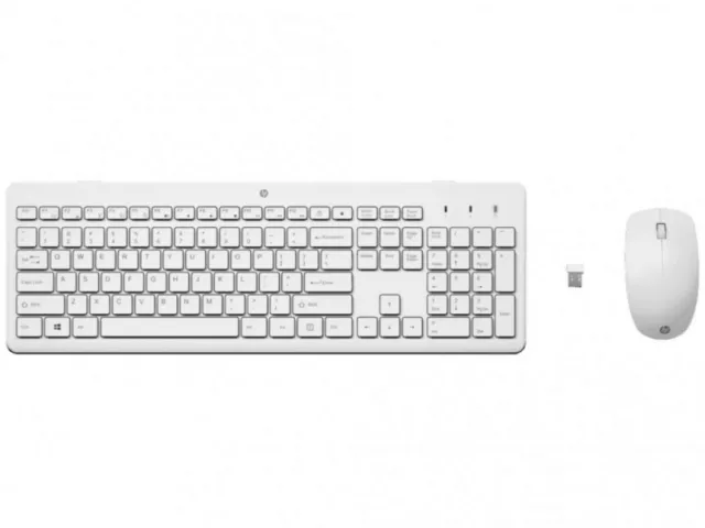 Tastatura+miš HP 230 bežični set/US/3L1F0AA/bela