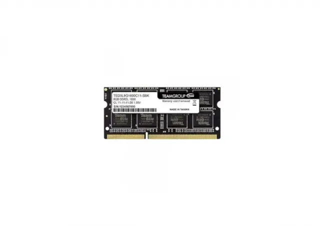 TeamGroup DDR3 TEAM ELITE SO-DIMM 8GB 1600MHz 1,35V 11-11-11-28 TED3L8G1600C11-S01