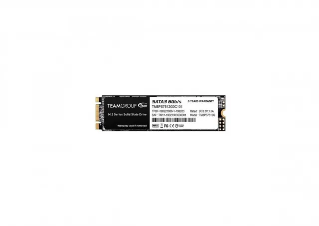 TeamGroup M.2 2280 512GB MS30 NGFF SSD SATA3 530/430MB/s TM8PS7512G0C101
