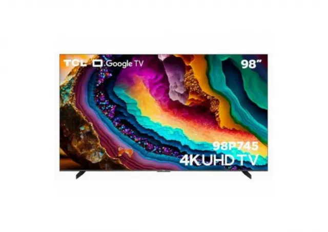 Televizor TCL 98P745/LED/98"/4K HDR/144Hz/GoogleTV/crna