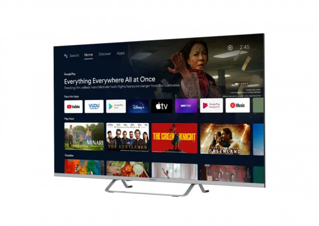 Televizor TESLA 65E635SUS LED 65" UHD smart Android siva frameless