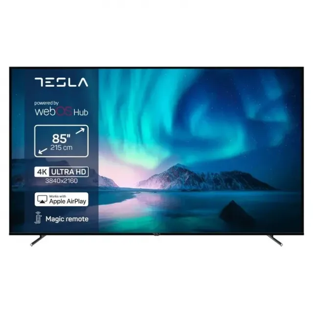 Televizor TESLA 85E645BUW/LED/85"/3840x2160/webOS/crna