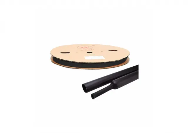 Termoskupljajući bužir 10mm crni 100m DRS10-5/BK-100