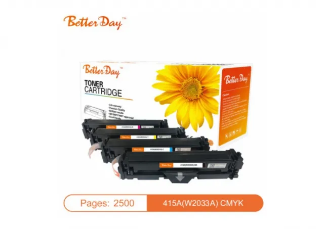Toner BetterDay 415A(W2033A) M zam. kaseta za HP Magenta 2.5k