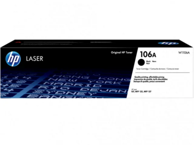 Toner HP 106A Black Original Laser Toner Cartridge
