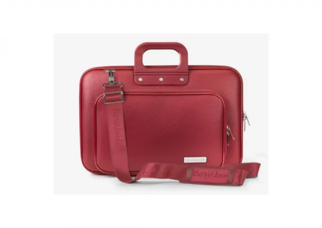 Torba BOMBATA Classic Plus 15,6" Borgogna red/Crvena