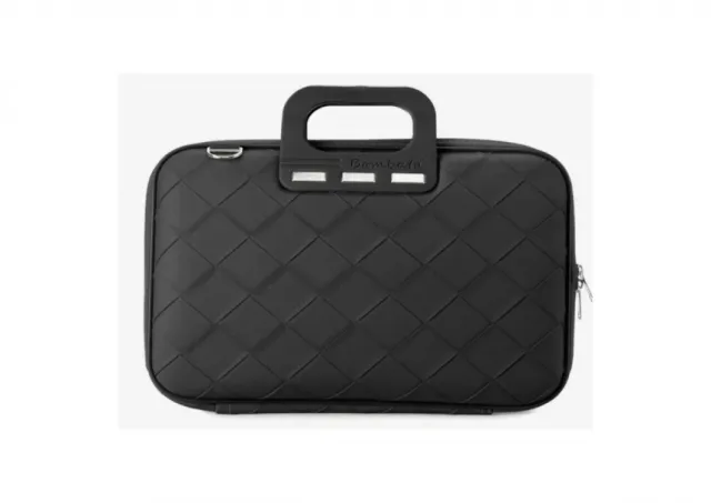Torba BOMBATA Intrecciato 15,6/16 Black