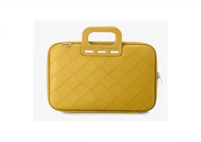 Torba BOMBATA Intrecciato 15,6/16 Yellow