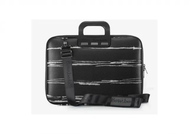 Torba BOMBATA  Medio Black&White 13"/Crna