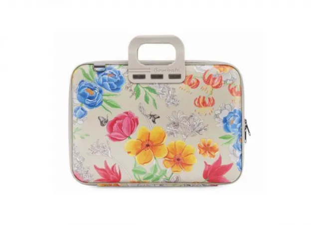 Torba BOMBATA  Peonia 13 Grey /silver