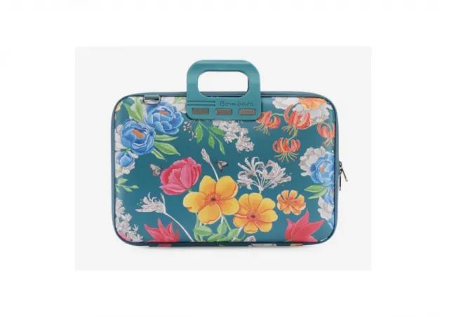 Torba BOMBATA Peonia  15,6"/16" - Limited Edition  Teal blue