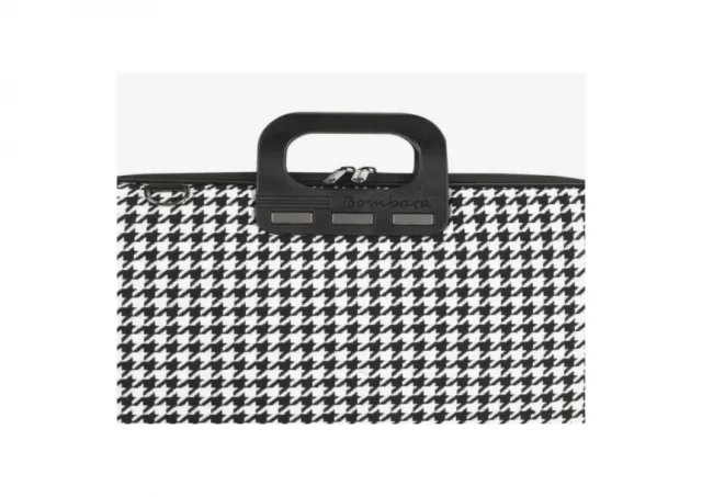Torba BOMBATA Pied de Poule 15,6" /Crna
