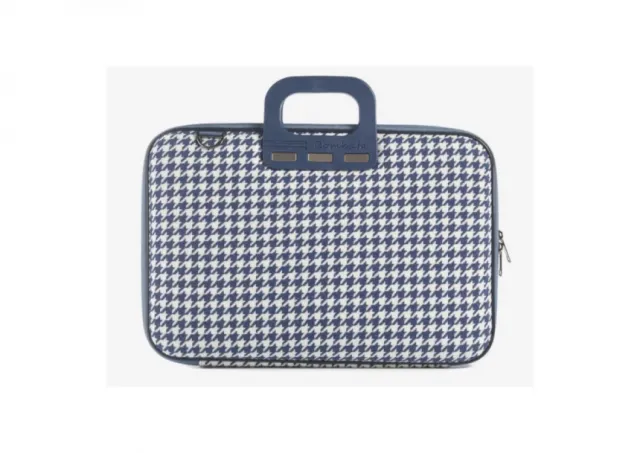 Torba BOMBATA Pied de Poule 15,6" /Dark Blue