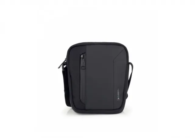 Torba na rame muška 18x22x5 cm Aston Gabol crna 16TRMG546214B