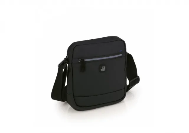 Torba na rame muška 18x22x7 cm Flash Gabol crna 16TRMG545614C