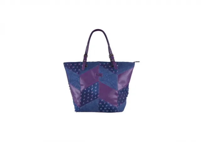 TORBA NA RAME PULSE VENEZIA FLOWER JEANS 121513