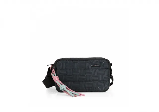 Torba na rame ženska 21x13x9 cm Hanae Gabol crna 16TRZG604204