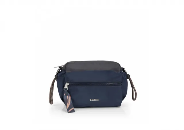 Torba na rame ženska 21x17x10 cm Luna Gabol plava 16TRZG604608