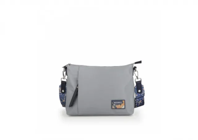 Torba na rame ženska 24x19x9 cm Luz Gabol siva 16TRZG603805