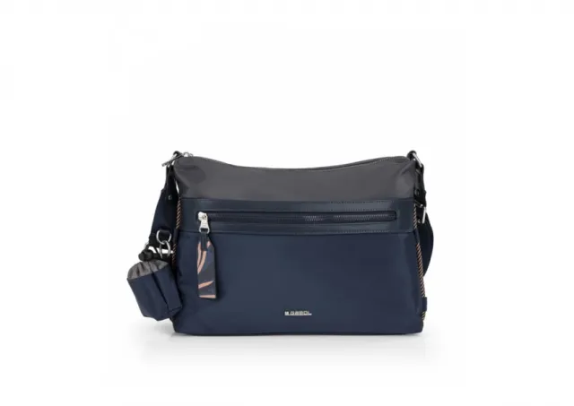 Torba na rame ženska 33x24x9 cm Luna Gabol plava 16TRZG604614