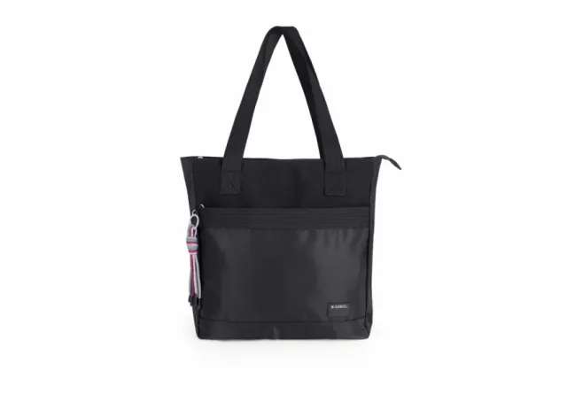 Torba na rame ženska 36x37x13 cm Aroa Gabol crna 16TRZG604135