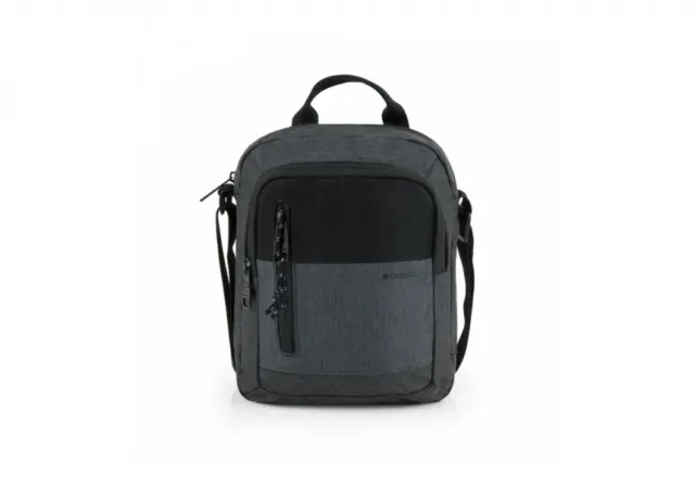 Torbica na rame muška 20x25x8 cm Liam Gabol siva 16TRMG546511C