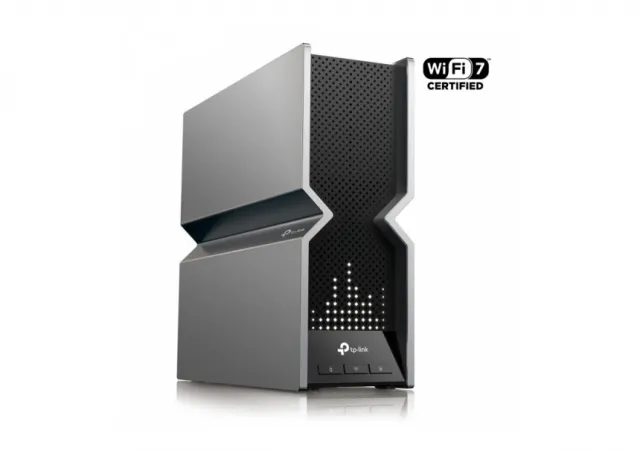 TP-Link Archer BE800 WiFi 7 tri-band 19Gb/s ruter BE19000Mb/s 802.11be/ax, portovi 2 x 10GbE (RJ45/SFP+) + 4 x 2.5GbE RJ45 + USB3.0, WiFi 2.4 / 5 / 6GHz - 12 streams, EasyMesh, VPN, Firewall, HomeShield Parental Controls
