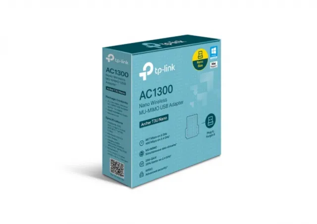 TP-Link Archer T3U Nano, mini USB Adapter          AC1300