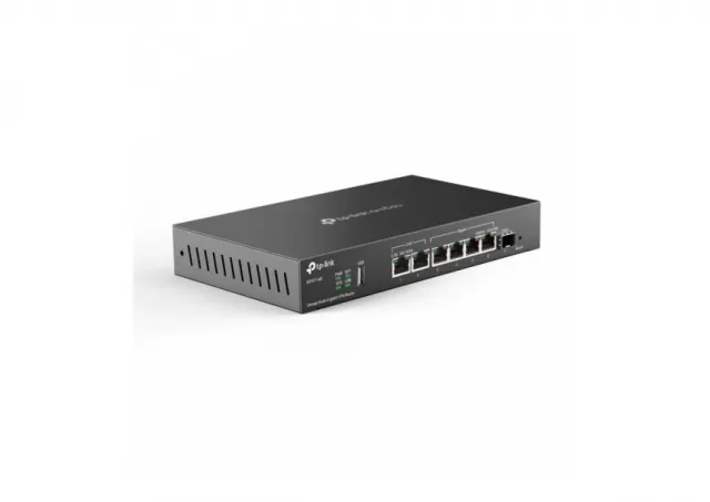 TP-Link ER707-M2 Omada VPN Gigabit Firewall ruter - 1 SFP WAN + 1× 2.5G WAN + 1× 2.5G WAN/LAN + 4 x WAN/LAN, USB 2.0 WAN (za 4G/3G modeme), VPN IPsec / OpenVPN / L2TP / PPTP, smart load balance / Omada app