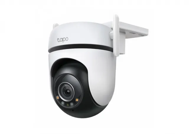 TP-Link Tapo C520WS Outdoor IP65 WiFi Pan/Tilt dan-noć IP kamera, 2K QHD 4MP, 25 fps, H.264, noćno snimanje do 30m, 360° horizontal, 130° vertical, ugrađen mikrofon i zvučnik, Motion Detection, microSD slot (do 512GB)
